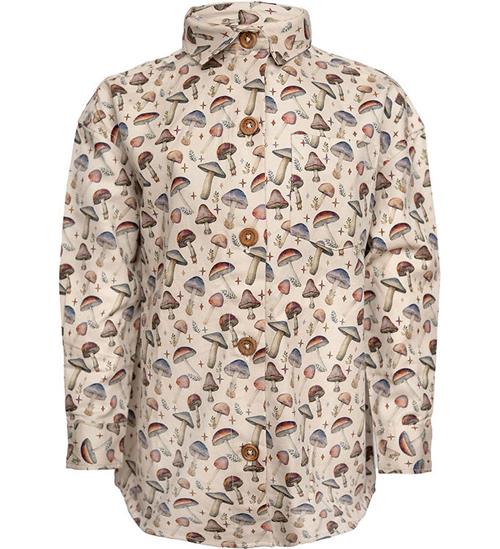 Hanevild Skjorte - Mushroom - Rainy