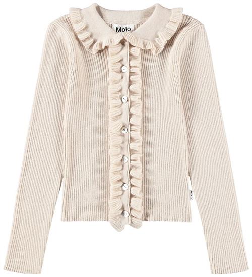 Molo Cardigan - Strik - Uld/Bomuld - Gamora - Buttercream
