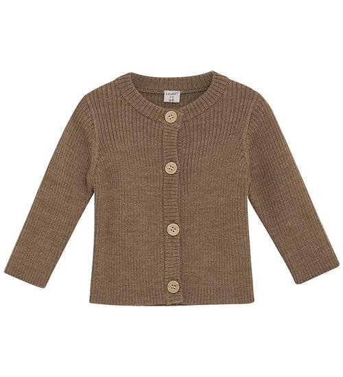 CeLaVi Cardigan - Uld - Cocoa Creme