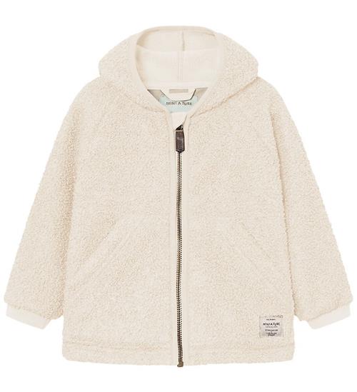Mini A Ture Fleecejakke - MatLiff - Angora Cream