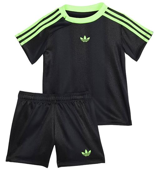 adidas Originals T-shirt/Short - Sort/Signal Green