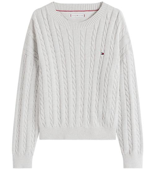 Tommy Hilfiger Bluse - Strik - Gråmeleret