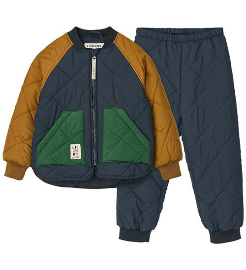 Se Liewood Termotøj - Zella - Classic Navy Multi Mix ved KidsWorld