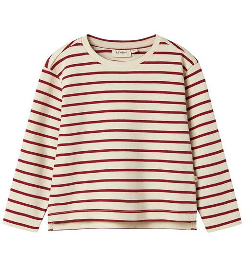 Lil'Atelier Bluse - NmfLimia - Turtledove/Red Dahlia