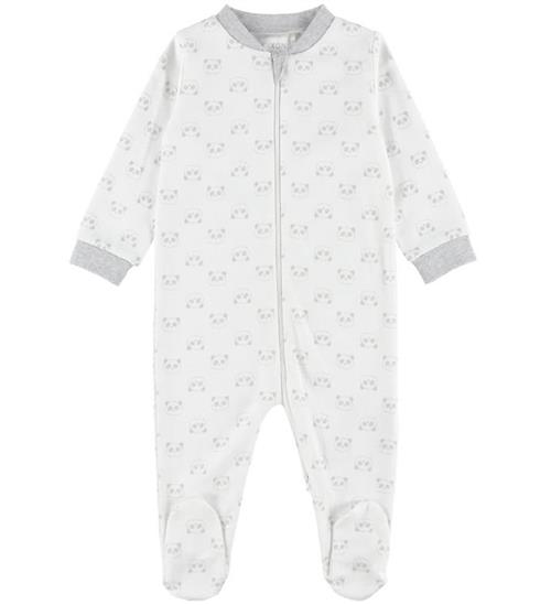 Fixoni Natdragt m. Lynlås/Fødder - Grey Melange