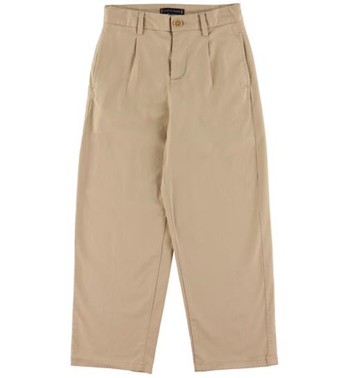Tommy Hilfiger Bukser - Pleated Chino - Gentle Gold Beige