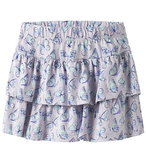 Name It Nederdel - NmfVigga - Purple Heather/Butterflies