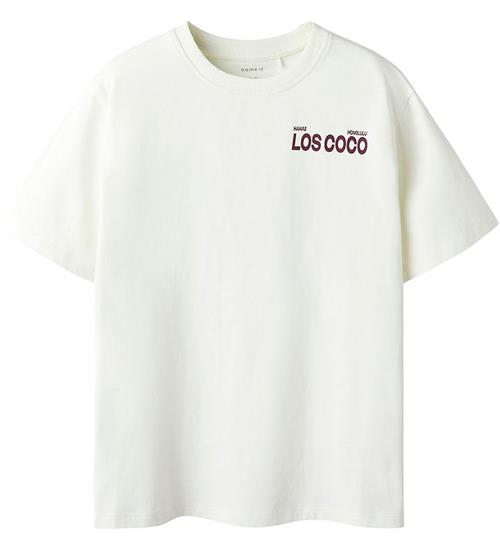 Name It T-shirt - NkmHelixus - Cloud Dancer