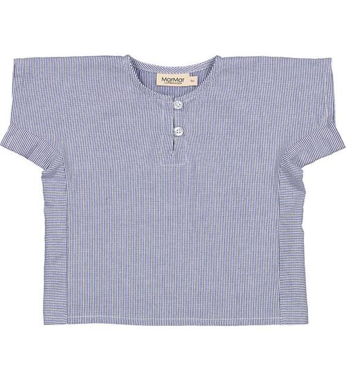 MarMar Skjorte k/æ - Tomba - Navy Stripe