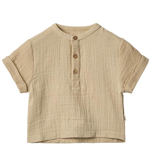 Wheat Skjorte - Musselin - Svend - Soft Sand