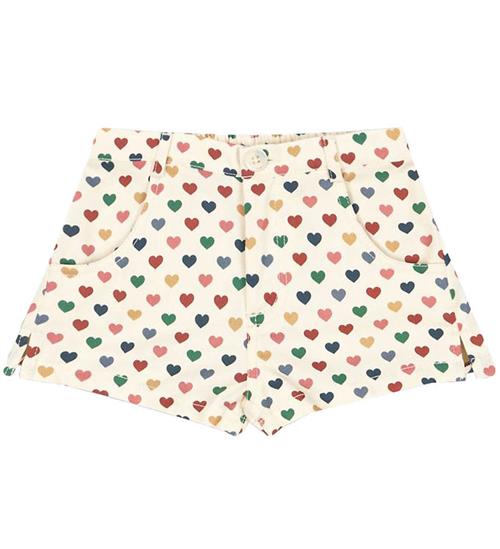 Konges Sløjd Shorts - Denim - Frankie Mini - Coeur Color/Hjerter