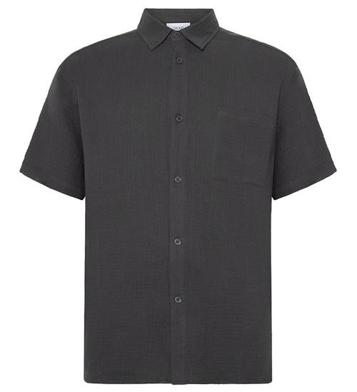 Grunt Skjorte - Musselin - GrOla - Grå