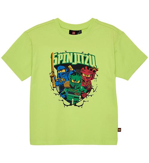 Se LEGOÂ® Wear Ninjago T-shirt - LwTaffy - Bright Green hos KidsWorld