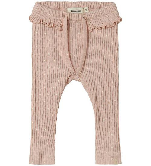Lil' Atelier Leggings - NbfFiducia - Peach Whip