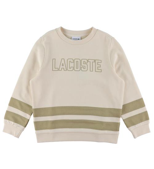 Lacoste Sweatshirt - Hvid/Beige