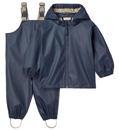 Wheat Regntøj m. Seler - PU - Charlie - Ink