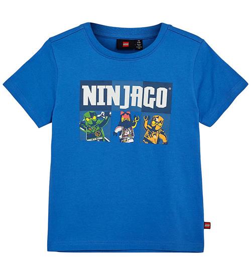 Se LEGOÂ® Ninjago T-shirt - LWTano - Middle Blue hos KidsWorld