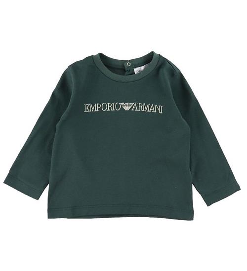 Emporio Armani Bluse - Green Gables m. Print