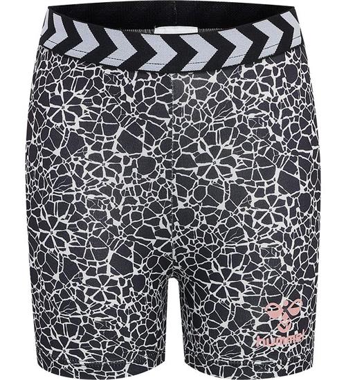Hummel Shorts - hmlMimmi - Sort/Hvid