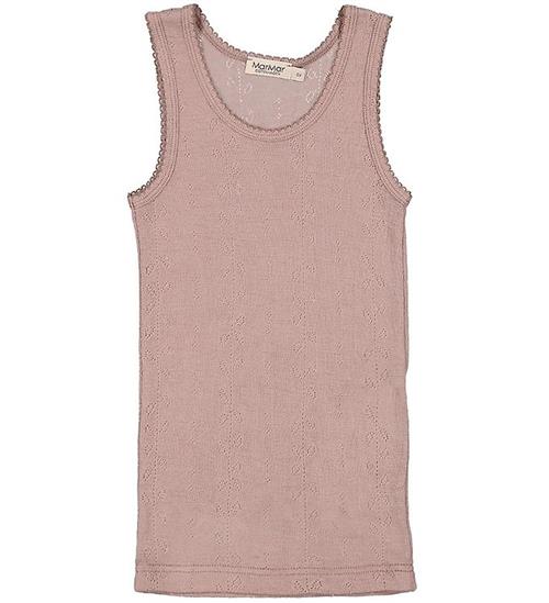 MarMar Undertrøje - Uld - Pointelle - Tavi - Burnt Rose