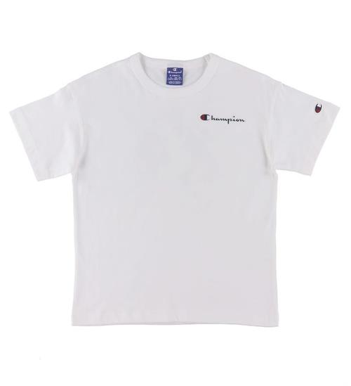 Se Champion Fashion T-shirt - Hvid hos KidsWorld