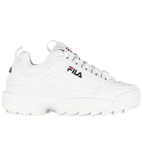 Se Fila Sko - Disruptor Low - Hvid hos KidsWorld