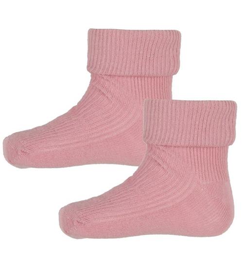 Minymo Strømper - 2-pak - Rosa