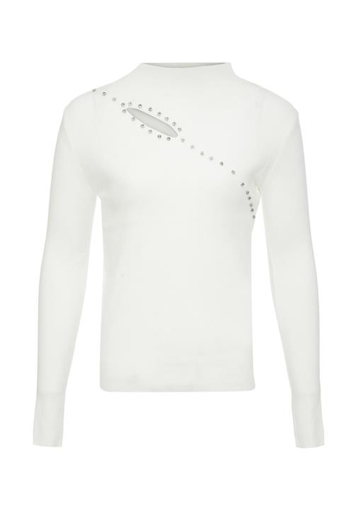 bling bling by leo Pullover  hvid