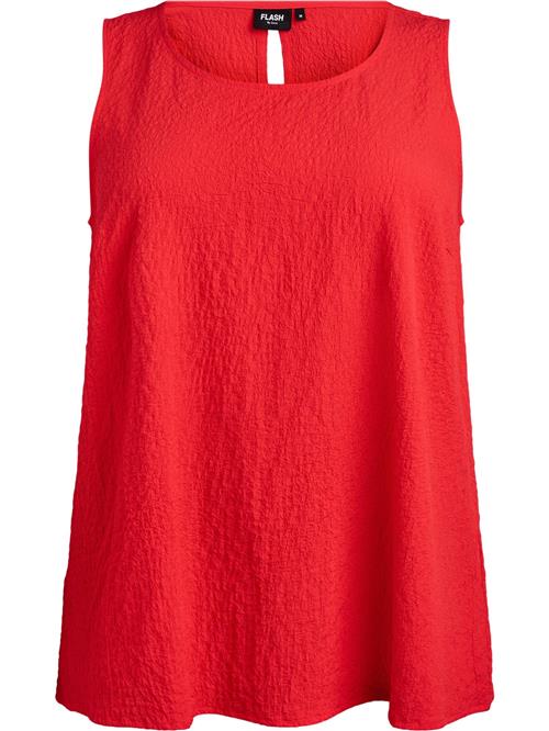 Flash by Zizzi Bluse 'Fltracy'  rød