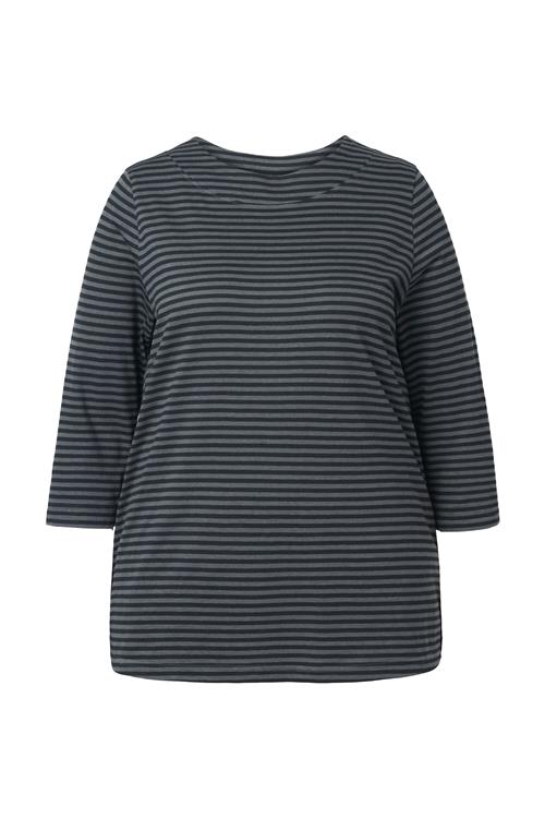 Ulla Popken Shirts  grafit / sort