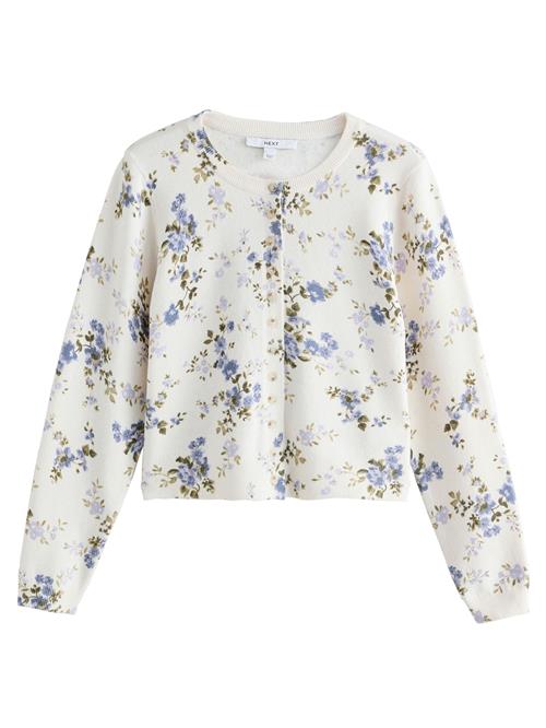 Next Cardigan  ecru / grøn / violetblå