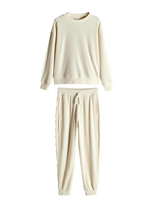 The Set Hjemmedragt  creme