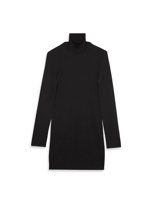 Calvin Klein Jeans Strikkjole  carminrød / sort / hvid