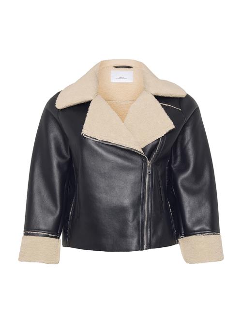 ONLY Carmakoma Overgangsjakke 'CARDora'  beige / sort
