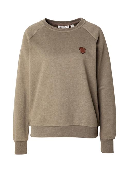 naketano Sweatshirt 'Krokettenhorst'  khaki