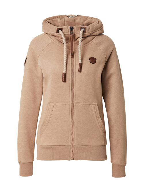naketano Sweatjakke  mokka