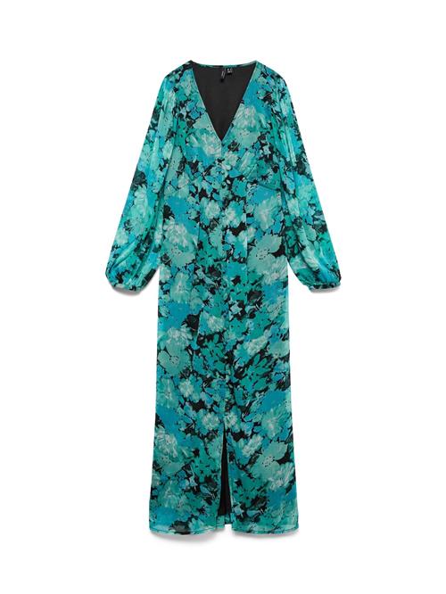 VERO MODA Kjole 'VMSmilla'  turkis / mint / sort