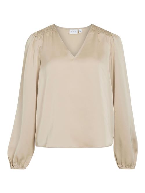VILA Bluse 'VIEllette'  grå
