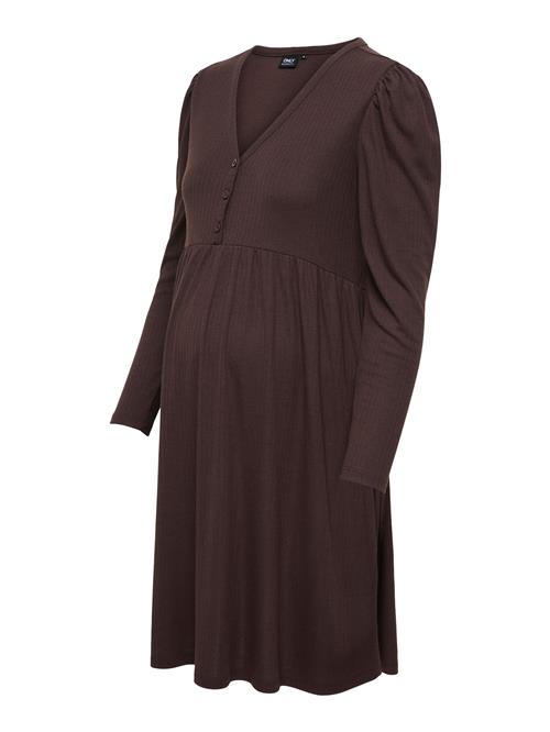 Only Maternity Kjole 'OLMCamoni'  choko