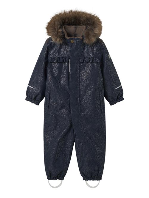 NAME IT Flyverdragt Snow10 Frill Glitter Dark Sapphire