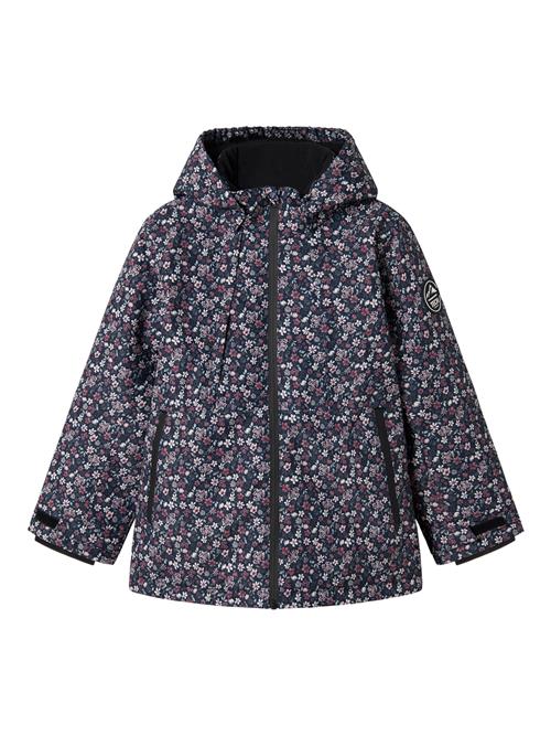 Se NAME IT Ski Jakke Snow10 Dark Sapphire Blossom hos SmartKidz