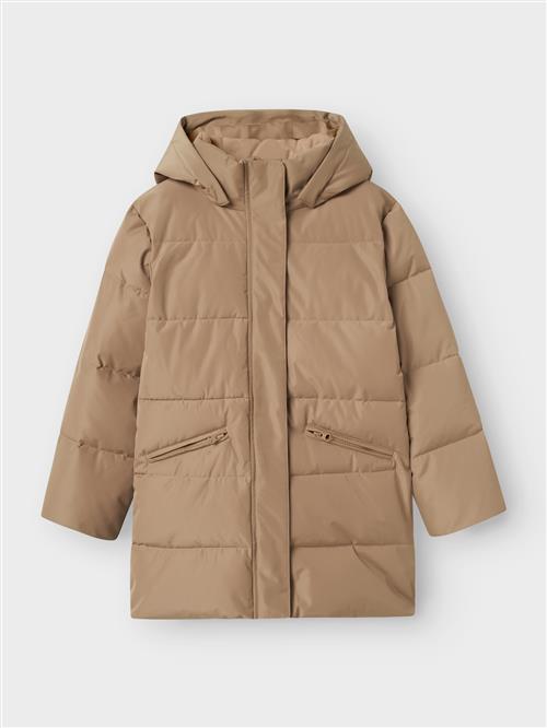 Se NAME IT Puffer Lang Jakke Medow03 Pure Cashmere hos SmartKidz
