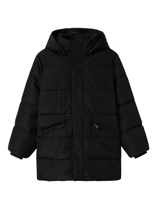Se NAME IT Puffer Lang Jakke Medow03 Black hos SmartKidz
