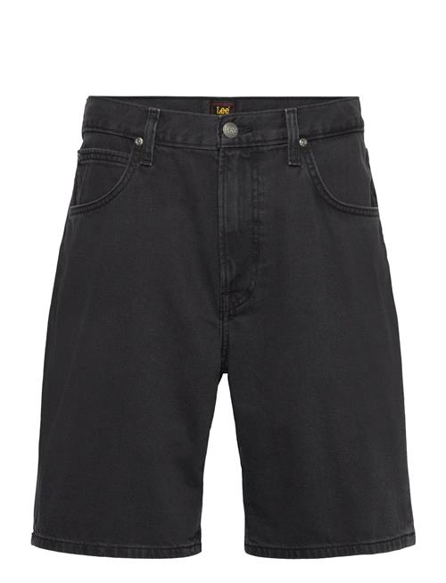Se Asher Short Lee Jeans Black ved Booztlet