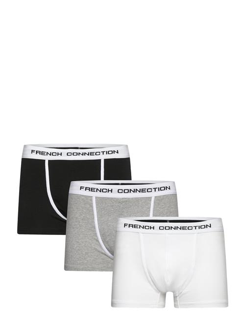 Se 3 Pack Fc Boxer French Connection Black ved Booztlet