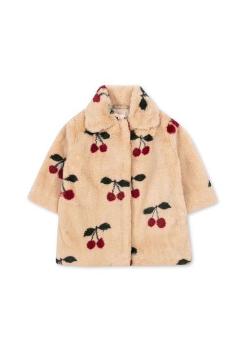 Konges Sløjd Fuzzie Coat Grs Ma Grande Cerise Fuzzie Coat Grs Ma Grande Cerise 3Y  Lyserød  3 år  kvinde