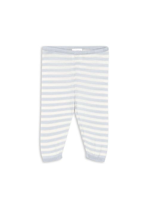 Fanga Fontana GOTS Venti Strikkede Bukser Gray Dawn  Gray Dawn 18 months  Blå  18 måneder  unisex