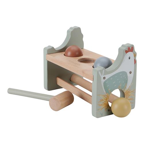 Little Dutch Hammerbænk Med Kugler Green  Green-One Size Wood Grøn  One Size  unisex