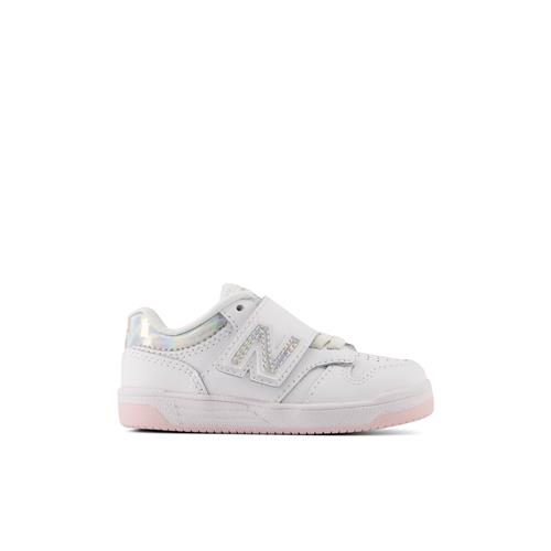 New Balance 480 Kids NEW-B Hook & Loop Sneakers White  White 23 EU    23 EU  kvinde