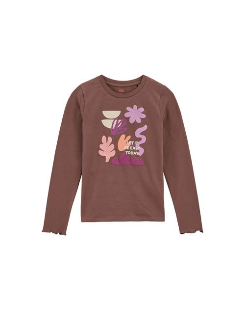 WE Fashion Bluser & t-shirts  brun / lilla / lyseorange / lyserød